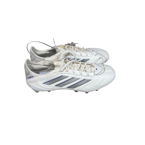 Adidas Copa Pure II Elite FG Soccer Cleats White Blue Men’s 8/ Women’s 9 New